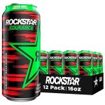 Rockstar Energy Drink with COQ10 and Electrolytes, 300mg Caffeine, Xdurance Blue Raz, 16oz Cans (12 Pack) (Packaging May Vary) - Image 6